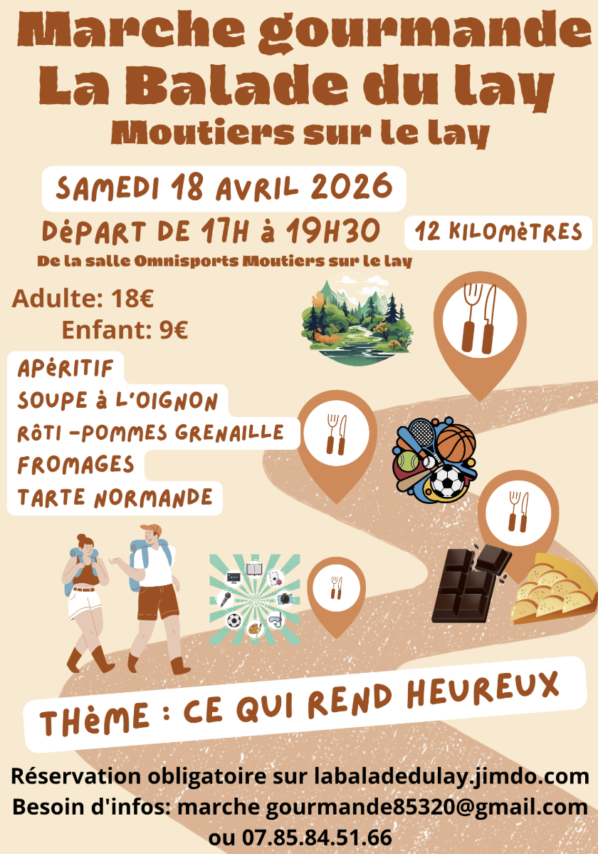 Affiche La Balade du Lay 2026